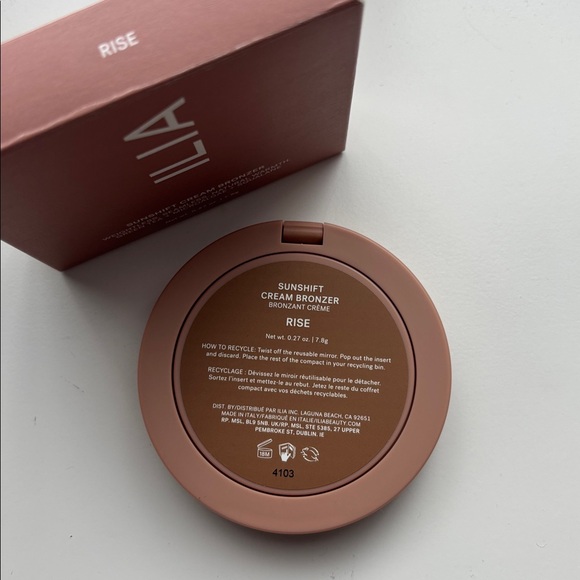 🆕 ILIA | Sunshift Weightless Silky Cream Bronzer (RISE) - Picture 6 of 7
